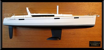 Beneteau Oceanis 45 custom half model