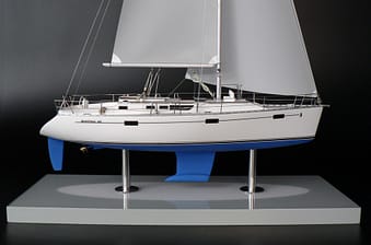 Beneteau 432 model built by Abordage