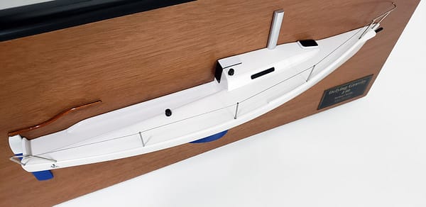 J80 JBoats half model with desk details replica