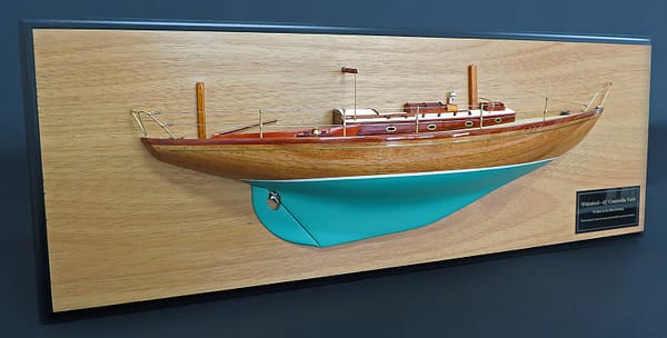 Concordia Yawl 41 custom half model with deck details