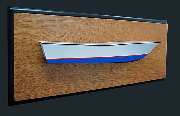 Mako 232 power boat custom half hull