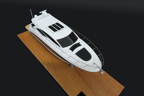 Sea Ray L590 Express custom desk model
