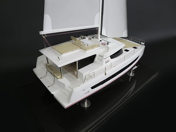 BALI 4.6 Catamaran custom model