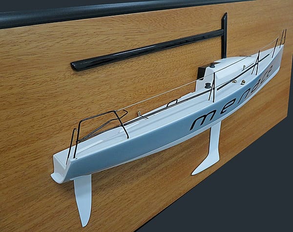 Farr 30 half model with deck details