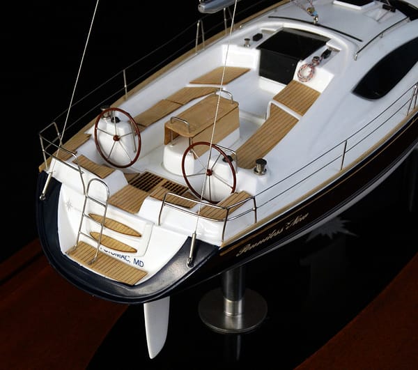 Jeanneau 45 DS boat model by Abordage