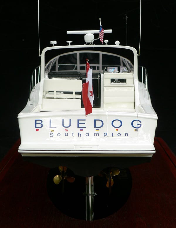 Tiara 3500 Open "Blue Dog" Model built by Abordage