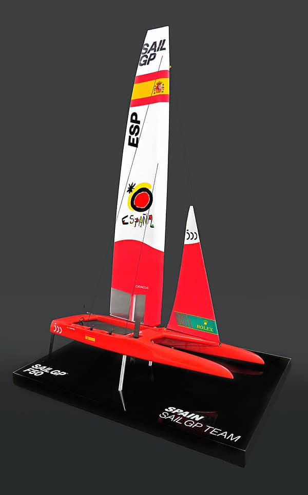 Sail GP SPAIN desk model