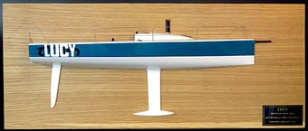 Donovan GP 26 half model with deck details