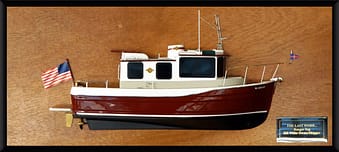 Ranger Tug Boat half model