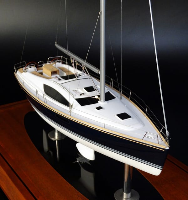 Jeanneau 45 DS boat model by Abordage