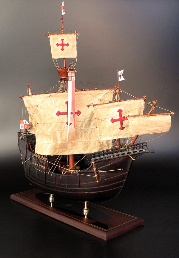 Santa Maria ship model by Abordage