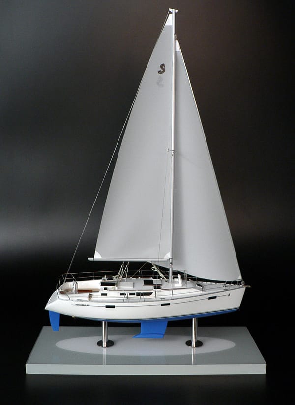Beneteau 432 model built by Abordage