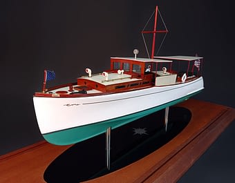 Boss 42 Classic Power Boat custom model